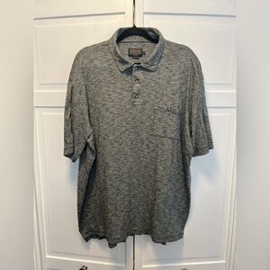Pendleton Short Sleeve Polo Size Men’s XL Color Gray